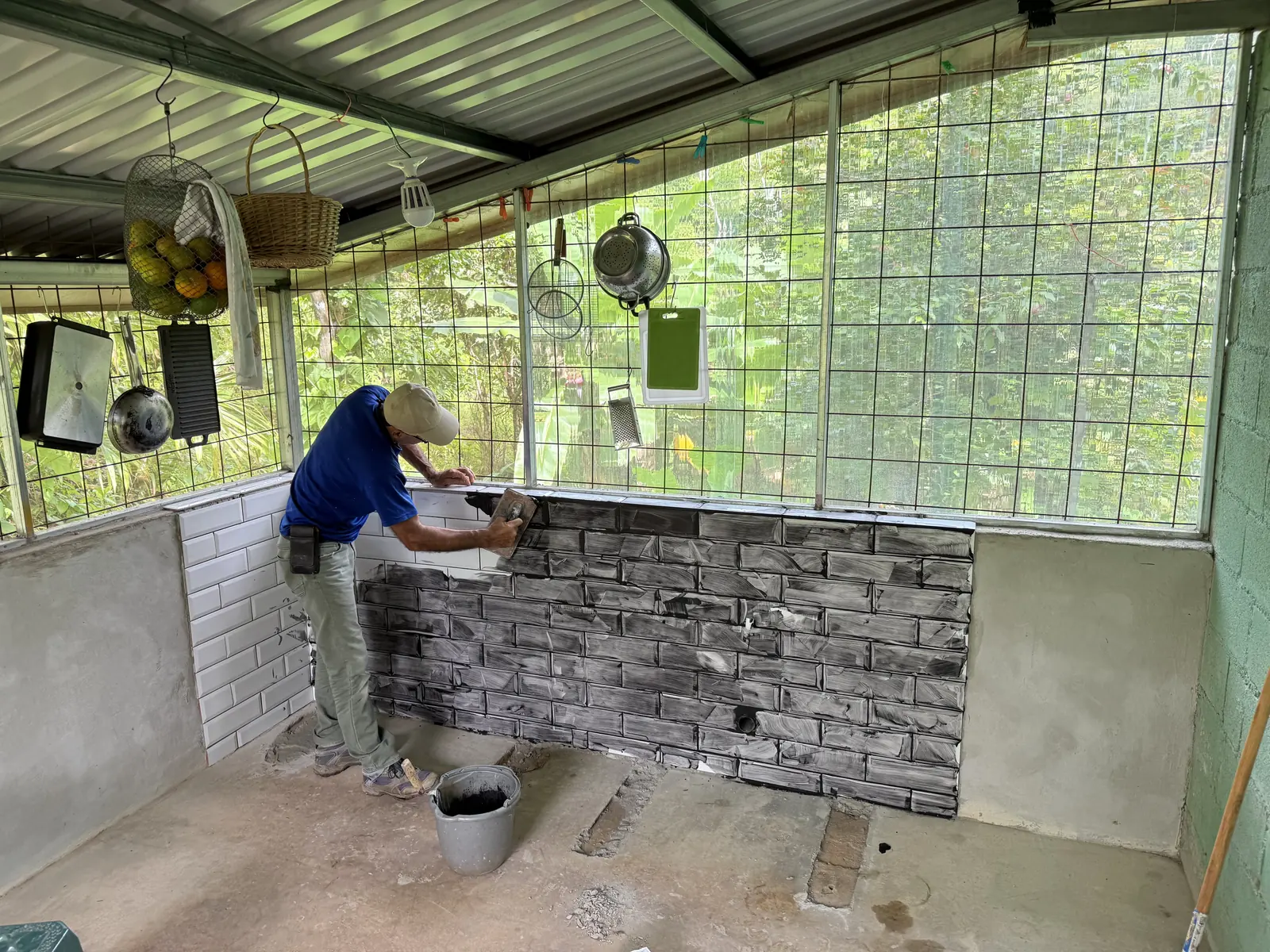 Cocina en proceso de remodelación